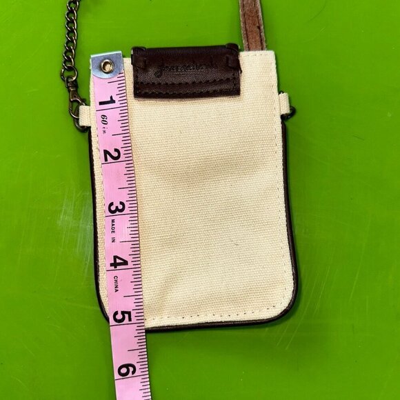 Small Owl Wallet Purse Crossbody Canvas - Picture 8 of 10